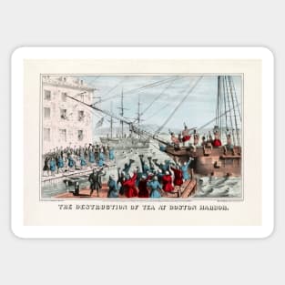 Boston Tea Party, 1773 (C030/1301) Sticker